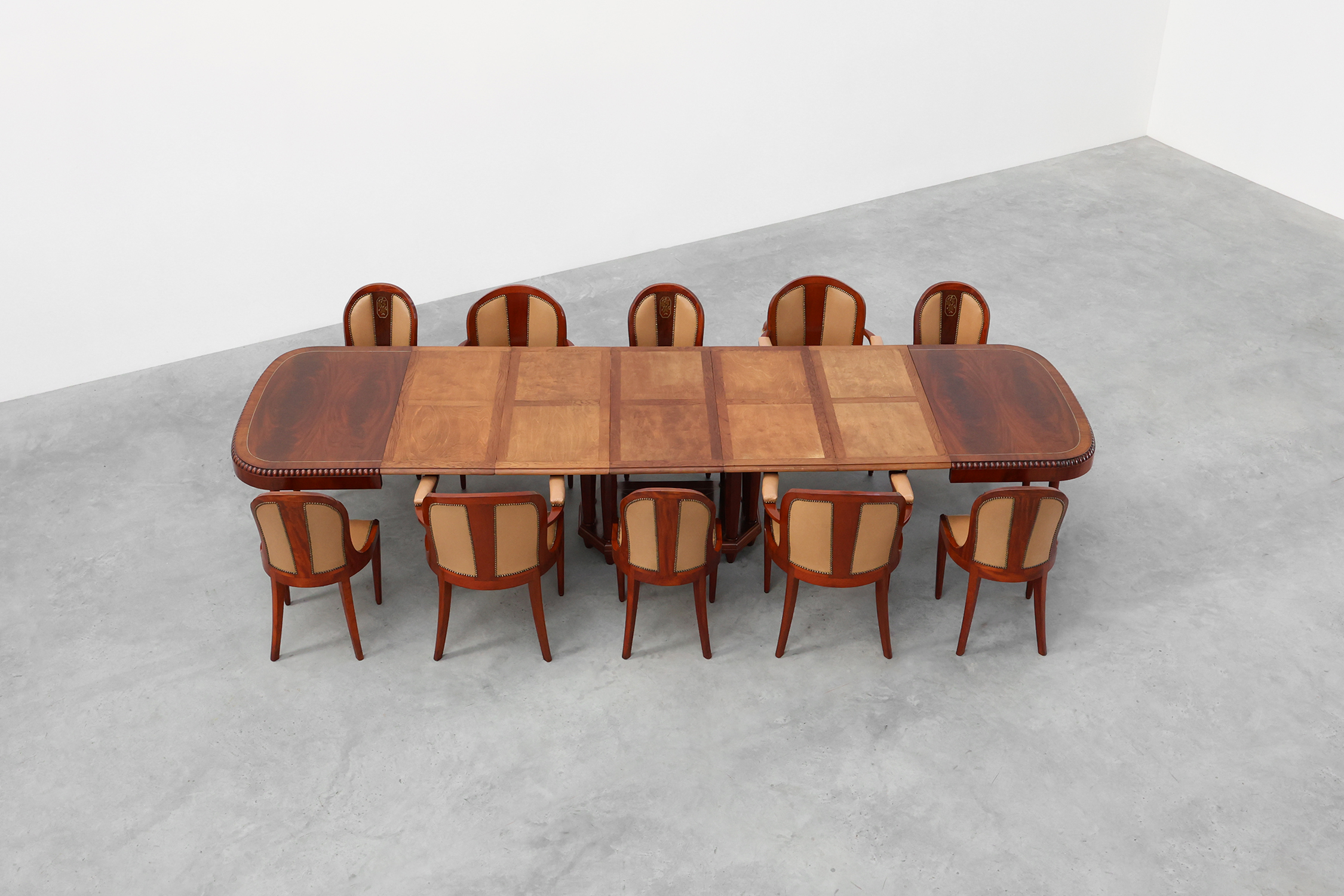 Art Deco Dining Room Set by De Coene, Belgium, 1935 thumbnail